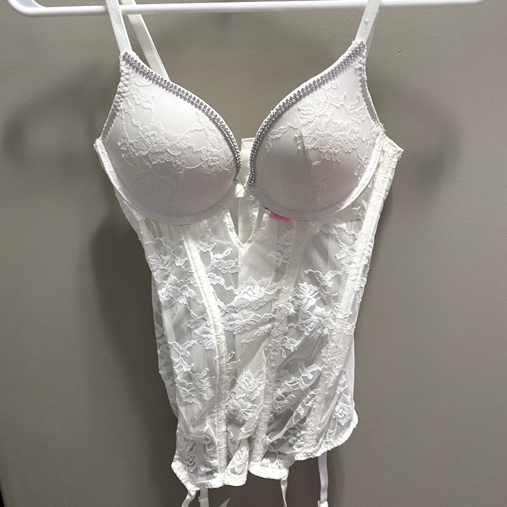 La Senza Corset with bling 🤍
